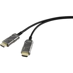 SpeaKa Professional HDMI kabel Zástrčka HDMI-A, Zástrčka HDMI-A 50.00 m černá SP-8821972 Ultra HD (8K) HDMI kabel