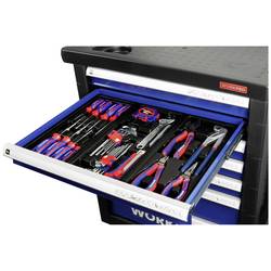 WorkPro WP209074 7-dílný dílenský vozík se 193 nástroji