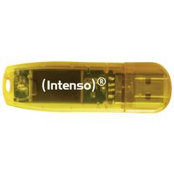 Intenso Rainbow Line USB flash disk 64 GB oranžová (transparentní) 3502490 USB 2.0