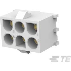 TE Connectivity MATE-N-LOK zásuvkový konektor do DPS 6, rozteč 6.35 mm, 350827-4, 1 ks