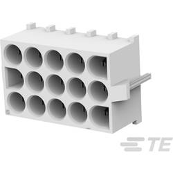 TE Connectivity MATE-N-LOK zásuvkový konektor do DPS 15, rozteč 6.35 mm, 641976-1, 1 ks