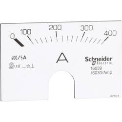 Schneider Electric 16039 16039 Stupnice Schneider 16039, 0 - 400 A. otočný plíšek