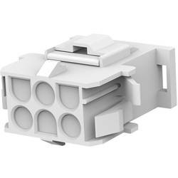 TE Connectivity MATE-N-LOK zásuvkový konektor na kabel 6, rozteč 6.35 mm, 770027-1, 1 ks
