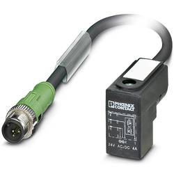 Phoenix Contact SAC-3P-MS/ 0,6-PUR/CI-1L-Z SCO upravený zástrčkový konektor pro senzory - aktory, 1435593, piny: 3, 0.60 m, 1 ks