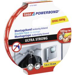 tesa ULTRA STRONG 55792-00001-02 montážní páska tesa® POWERBOND bílá (d x š) 5 m x 19 mm 1 ks