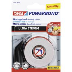 tesa ULTRA STRONG 55791-00001-00 montážní páska tesa® POWERBOND bílá (d x š) 1.5 m x 19 mm 1 ks