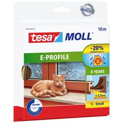 tesa E-PROFILE 05445-00101-00 těsnicí páska tesaMOLL® hnědá (d x š) 10 m x 9 mm 1 ks