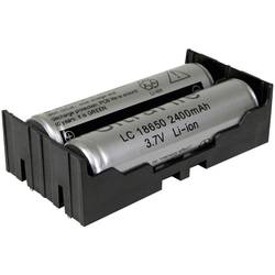 MPD BK-18650-PC4 bateriový držák 2x 18650 montáž THT (d x š x v) 77.7 x 40.21 x 21.54 mm