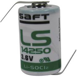 Saft LS 14250 HBG speciální typ baterie 1/2 AA pájecí špička ve tvaru Z lithiová 3.6 V 1200 mAh 1 ks