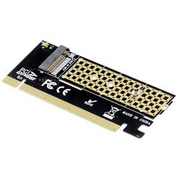 Digitus DS-33171 1 port Řadič M.2 PCIe x16 Vhodný pro (SSD): M.2 SATA SSD, M.2 PCIe NVMe SSD