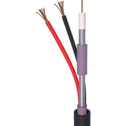 ELAN 83101 AV kabel 2 x 1 mm² černá metrové zboží
