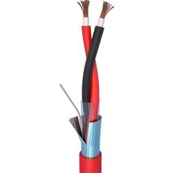 ELAN 282151R kabel pro požární hlásiče LSZH 2 x 1.50 mm² červená metrové zboží