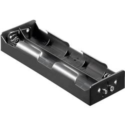 Goobay;10872;bateriový držák;6X Velké mono;tlačítkové připojení ;(d x š x v) 195 x 73.5 x 32.8 mm