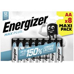 Energizer Max Plus tužková baterie AA alkalicko-manganová 1.5 V 8 ks