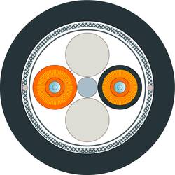 Siemens 6XV18733GT20 optické vlákno optické vlákno kabel černá, oranžová 50/125 µ Multimode OM2