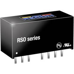 RECOM RSO-2405DZ/H3 DC/DC měnič napětí do DPS 100 mA 1 W Počet výstupů: 2 x Obsahuje 1 ks