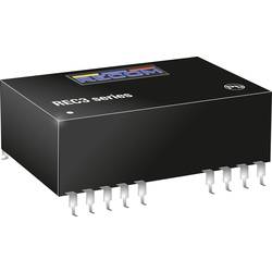 RECOM REC3-2412DRW/H4/A DC/DC měnič napětí do DPS 125 mA 3 W Počet výstupů: 2 x Obsah 1 ks