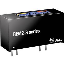 RECOM REM2-0505S DC/DC měnič napětí do DPS 400 mA 2 W Počet výstupů: 1 x Obsahuje 1 ks