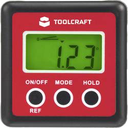 TOOLCRAFT TO-4988565 digitální vodováha s magnetem 60 mm 360 ° 0.1