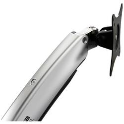 SpeaKa Professional SP-MM-730 držák na zeď pro monitor 1 Displej: (s) 43,2 cm (17) - 68,6 cm (27) černá/stříbrná nastavitelná výška, naklápěcí, nakláněcí,