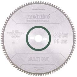 Metabo HW/CT 305X30 96 FZ/TR5 628091000 tvrdokovový pilový kotouč 305 x 30 x 2 mm Počet zubů (na palec): 96 1 ks