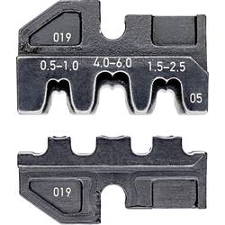 Knipex Crimpprofil für Flachstecker 97 49 05 krimpovací nástavec neizolované otevřené zástrčky Vhodné pro kleště šířka zástrčky 2,8/6,3 mm 0.5 do 6 mm² Vhodné