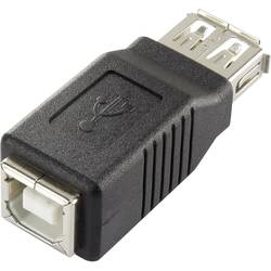 adaptér USB 2.0 Renkforce [1x USB 2.0 zásuvka A - 1x USB 2.0 zásuvka B], černá