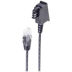 Shiverpeaks DSL kabelový adaptér [1x telefonní zástrčka TAE-F - 1x RJ45 zástrčka 8p2c] 0.5 m černá