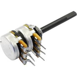 OMEG PC2G16BU CEP F22 F:35 B10K, PC2G16BU CEP F22 F:35 B10K otočný potenciometr, Stereo, 0.12 W, 10 kΩ, 1 ks