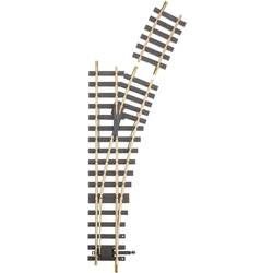 35223 kolej G Piko výhybka, pravá 480 mm 22.5 ° 1243 mm 1 ks