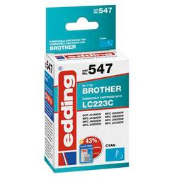 Edding Ink náhradní Brother LC-223C kompatibilní azurová EDD-547 18-547