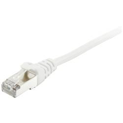 Equip 605517 RJ45 síťové kabely, propojovací kabely CAT 6 S/FTP 0.50 m bílá pozlacené kontakty 1 ks