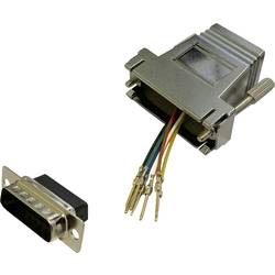 BKL Electronic 10121123 adaptér D-SUB zástrčka 15pólová - RJ45 zásuvka 1 ks Single