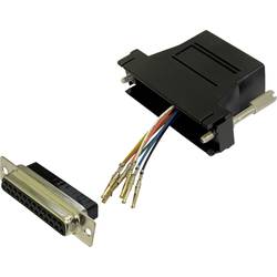 BKL Electronic 10121131 adaptér D-SUB zásuvka 25pólová - RJ45 zásuvka 1 ks Single