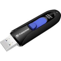 Transcend JetFlash® 790 USB flash disk 32 GB černá, modrá TS32GJF790K USB-C™ (USB 3.1 Gen 1)