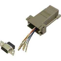 BKL Electronic 10121106 adaptér D-SUB zásuvka 9pólová - RJ45 zásuvka 1 ks Single