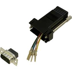 BKL Electronic 10121110 adaptér D-SUB zástrčka 9pólová - RJ45 zásuvka 1 ks Single