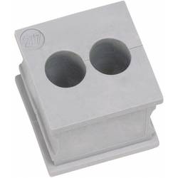 Icotek KT 2/7 kabelová průchodka s drážkami 7 mm, elastomer, šedá, 1 ks