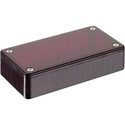 Transparentní pouzdro z polykarbonátu Hammond Electronics 150 x 80 x 50 , červená