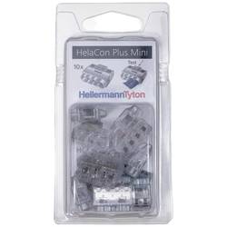 HellermannTyton HCPM-4-Blister-PC-CL (10) 148-90056 kabelová svorka, PIN: 4, 450 V, 24 A, 10 ks