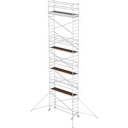 MUNK Günzburger Steigtechnik 156946 hliník lešení na kolečkách Montáž bez nářadí max.prac. výška: 11.4 m