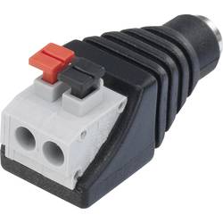 TRU COMPONENTS QT-DC2.1F nízkonapěťový konektor zásuvka, rovná 5.5 mm 2.1 mm 1 ks