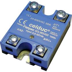 Celduc polovodičové relé SOL942960 25 A Spínací napětí (max.): 280 V/AC, 280 V/DC spínání při nulovém napětí 1 ks