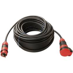 AS Schwabe 62250 napájecí prodlužovací kabel 16 A černá 10.00 m H07RN-F 3G 1,5 mm²