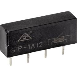 TRU COMPONENTS SIP1A12 relé s jazýčkovým kontaktem 1 spínací kontakt 12 V/DC 0.5 A 10 W SIP-4