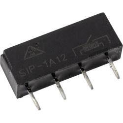 TRU COMPONENTS SIP1A12 relé s jazýčkovým kontaktem 1 spínací kontakt 12 V/DC 0.5 A 10 W SIP-4