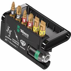 Wera Bit-Check 7 Diamond 1 05057416001 sada bitů 7dílná křížový PZ, křížový PH, plochý BiTorsion