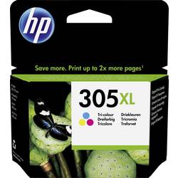 HP Ink 305XL originál azurová, purpurová, žlutá 3YM63AE