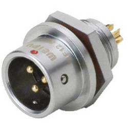 Deltron Connectors DELMSF1212/P3 kulatý konektor DIN, 1 ks