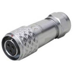 Deltron Connectors DELMSF1210/S3I kulatý konektor DIN, 1 ks
